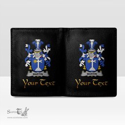 Irish Martin Coat of Arms Family Crest Irish Leather Wallet