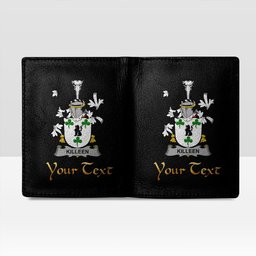 Irish Killeen or O Killeen Coat of Arms Family Crest Irish Leather Wallet