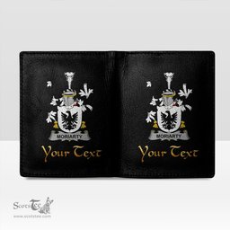 Irish Moriarty or O Moriarty Coat of Arms Family Crest Irish Leather Wallet