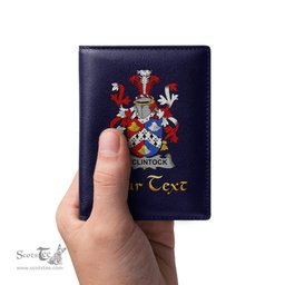 Irish McClintock Coat of Arms Family Crest Irish Leather Wallet