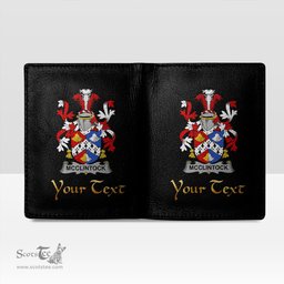 Irish McClintock Coat of Arms Family Crest Irish Leather Wallet