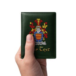 Irish Marlay or O Marley Coat of Arms Family Crest Irish Leather Wallet