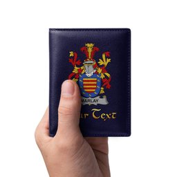 Irish Marlay or O Marley Coat of Arms Family Crest Irish Leather Wallet