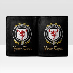 Irish House of O SHIEL Coat of Arms Family Crest Irish Leather Wallet