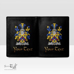 Irish Lany or Laney Coat of Arms Family Crest Irish Leather Wallet