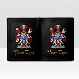 Irish Litton Coat of Arms Family Crest Irish Leather Wallet