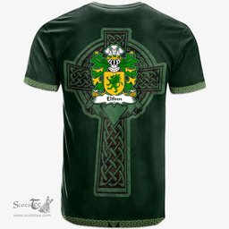 Irish Elfinn AP GWYDDNO Welsh Coat of Arms Irish T Shirt Irish Cross with Celtic Knot and Claddagh Ring T Shirt