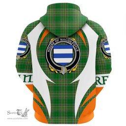 Irish House of MACGILFOYLE Coat of Arms Family Crest Ireland Hoodie Irish National Tartan Action Style