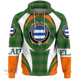 Irish House of MACGILFOYLE Coat of Arms Family Crest Ireland Hoodie Irish National Tartan Action Style