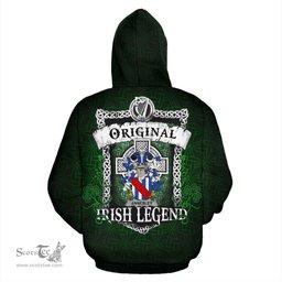 Irish Annesley Coat of Arms Family Crest Ireland Hoodie Original Irish Legend Hoodie