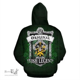Irish Avery Coat of Arms Family Crest Ireland Hoodie Original Irish Legend Hoodie