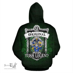 Irish Bligh Coat of Arms Family Crest Ireland Hoodie Original Irish Legend Hoodie