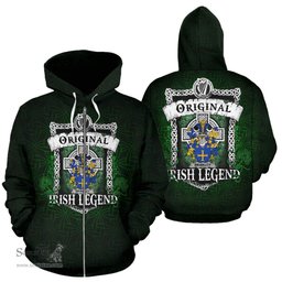 Irish Brinkley Coat of Arms Family Crest Ireland Hoodie Original Irish Legend Hoodie