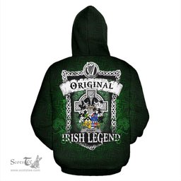 Irish Cosby (Lord Sydney) Coat of Arms Family Crest Ireland Hoodie Original Irish Legend Hoodie