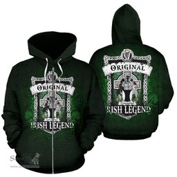 Irish Connaughton Coat of Arms Family Crest Ireland Hoodie Original Irish Legend Hoodie