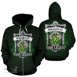 Irish Kee or McKee Coat of Arms Family Crest Ireland Hoodie Original Irish Legend Hoodie