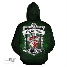 Irish Goodwin Coat of Arms Family Crest Ireland Hoodie Original Irish Legend Hoodie
