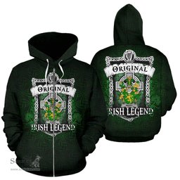 Irish Duffy or O'Duffy Coat of Arms Family Crest Ireland Hoodie Original Irish Legend Hoodie
