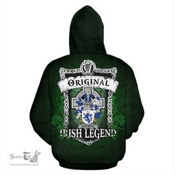 Irish Fitz-Rith Coat of Arms Family Crest Ireland Hoodie Original Irish Legend Hoodie