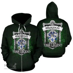 Irish Fitz-Rith Coat of Arms Family Crest Ireland Hoodie Original Irish Legend Hoodie