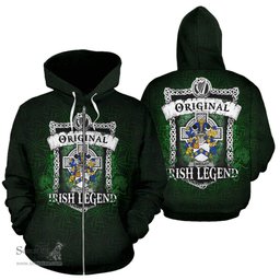 Irish Eardley Coat of Arms Family Crest Ireland Hoodie Original Irish Legend Hoodie