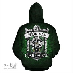 Irish Forstall Coat of Arms Family Crest Ireland Hoodie Original Irish Legend Hoodie