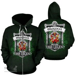 Irish Keyes Coat of Arms Family Crest Ireland Hoodie Original Irish Legend Hoodie