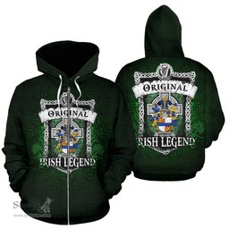 Irish Norreys Coat of Arms Family Crest Ireland Hoodie Original Irish Legend Hoodie