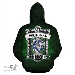 Irish Petty Coat of Arms Family Crest Ireland Hoodie Original Irish Legend Hoodie