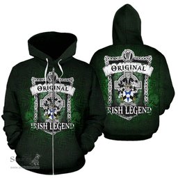 Irish Otway Coat of Arms Family Crest Ireland Hoodie Original Irish Legend Hoodie