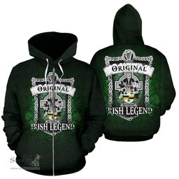 Irish McCready or McCreadie Coat of Arms Family Crest Ireland Hoodie Original Irish Legend Hoodie