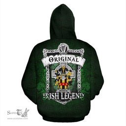 Irish Merrick or Meyrick Coat of Arms Family Crest Ireland Hoodie Original Irish Legend Hoodie