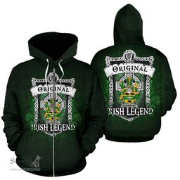 Irish McSweeney Coat of Arms Family Crest Ireland Hoodie Original Irish Legend Hoodie