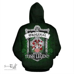 Irish Thornhill Coat of Arms Family Crest Ireland Hoodie Original Irish Legend Hoodie