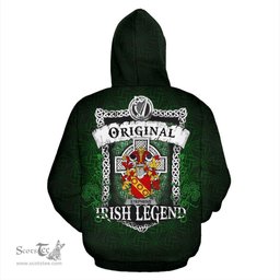 Irish Stephens Coat of Arms Family Crest Ireland Hoodie Original Irish Legend Hoodie