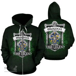 Irish Ware Coat of Arms Family Crest Ireland Hoodie Original Irish Legend Hoodie