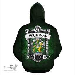 Irish Westenra Coat of Arms Family Crest Ireland Hoodie Original Irish Legend Hoodie