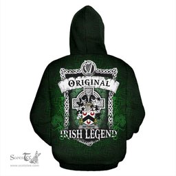Irish Wethers Coat of Arms Family Crest Ireland Hoodie Original Irish Legend Hoodie