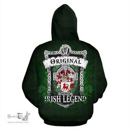 Irish Wolseley Coat of Arms Family Crest Ireland Hoodie Original Irish Legend Hoodie