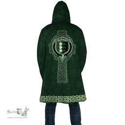 Irish House of O GRADY Coat of Arms Irish Cloak Hooded Cape Coat Irish Cross with Celtic Knot and Claddagh Ring