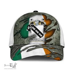 Irish Ashborne Coat Of Arms Family Crest Ireland Cap Irish In Me Cap