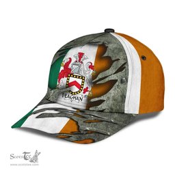 Irish Beaghan Coat Of Arms Family Crest Ireland Cap Irish In Me Cap