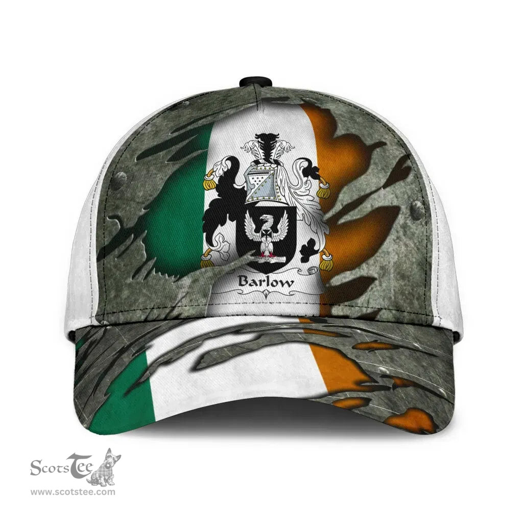 Irish Barlow Coat Of Arms Family Crest Ireland Cap Irish In Me Cap