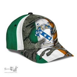 Irish Bernard Coat Of Arms Family Crest Ireland Cap Irish In Me Cap