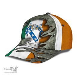 Irish Bernard Coat Of Arms Family Crest Ireland Cap Irish In Me Cap