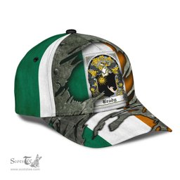 Irish Brady Coat Of Arms Family Crest Ireland Cap Irish In Me Cap