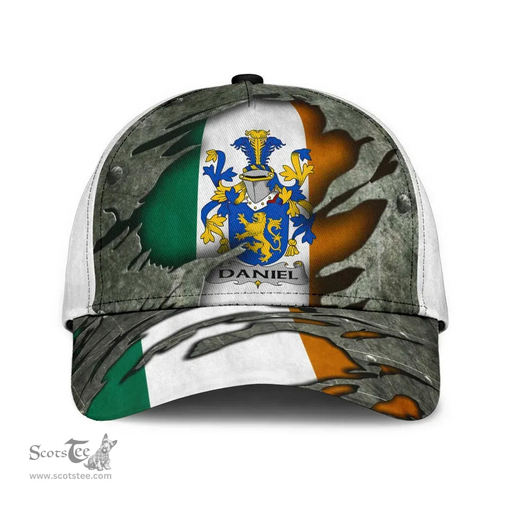 Irish Daniel Coat Of Arms Family Crest Ireland Cap Irish In Me Cap