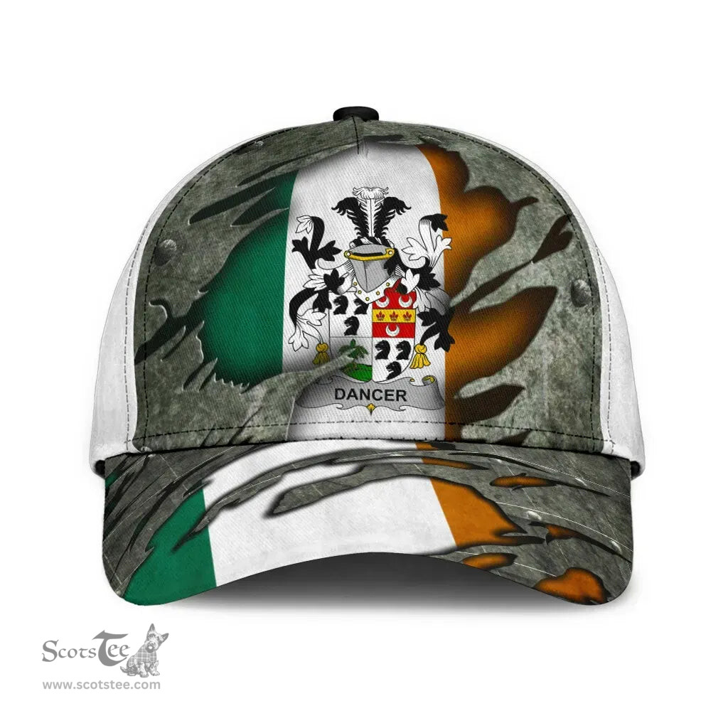Irish Dancer Coat Of Arms Family Crest Ireland Cap Irish In Me Cap
