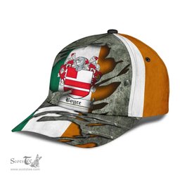 Irish Boyce Coat Of Arms Family Crest Ireland Cap Irish In Me Cap