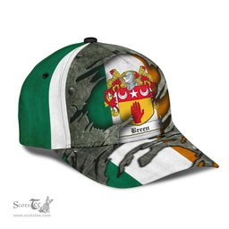 Irish Breen Coat Of Arms Family Crest Ireland Cap Irish In Me Cap
